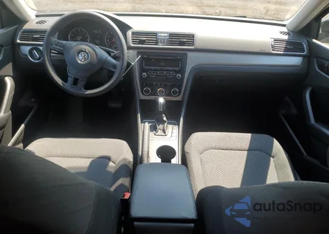 2012 Volkswagen Passat S from USA, damaged, VIN 1VWAP7A3XCC074348